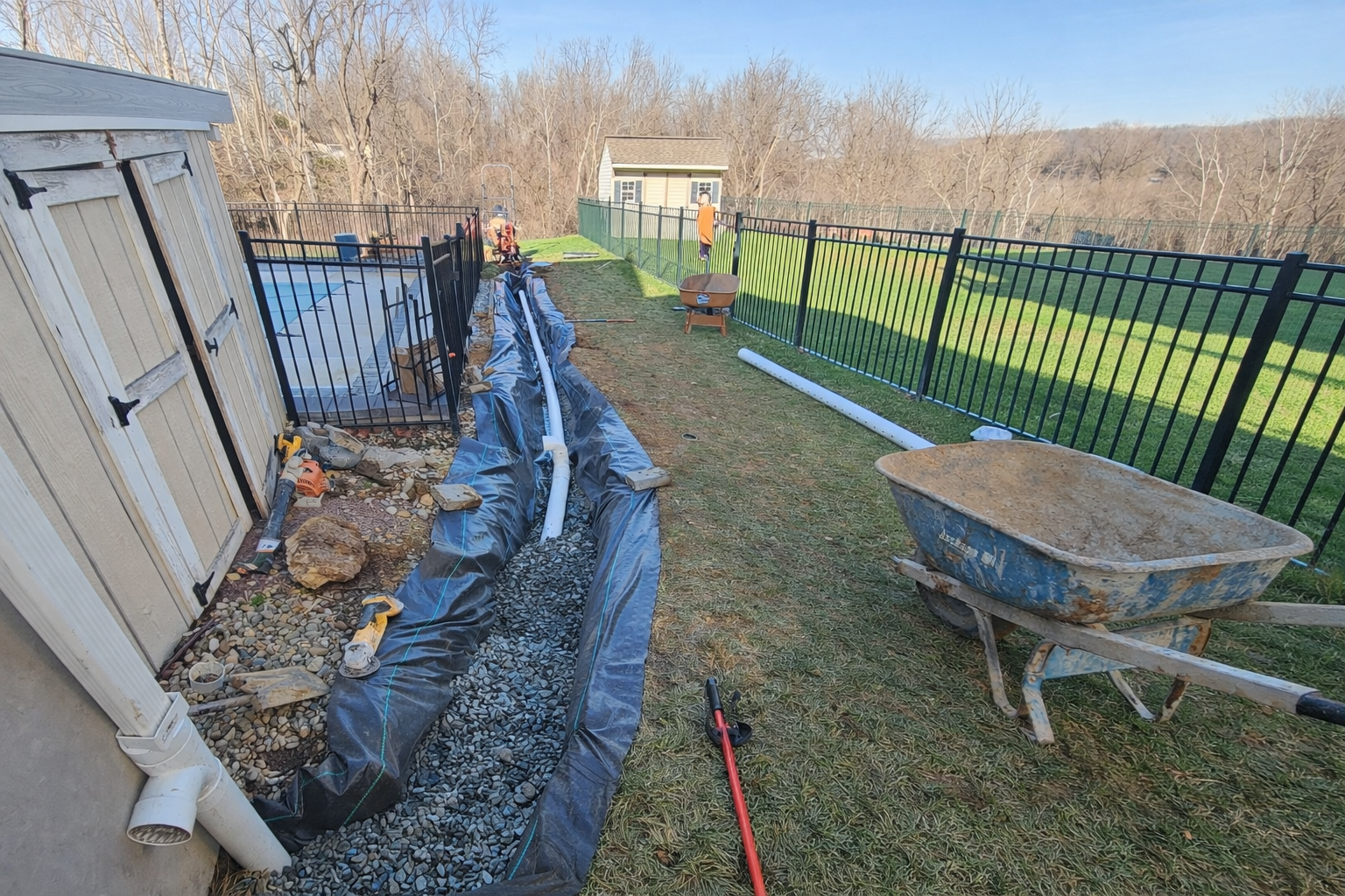 French Drain vs. Dry Creek Bed: Which Drainage Solution Is Right for Your NJ Yard?