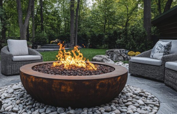 Wood-Burning vs. Gas Fire Pit: What Should NJ Homeowners Choose?